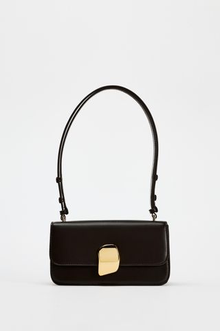 Metal Detail Shoulder Bag