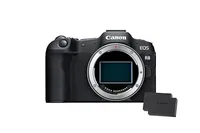 Canon EOS R8 body plus one additional battery