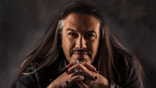 John Romero, creator of famous FPS game Doom, staring at the viewer intently.