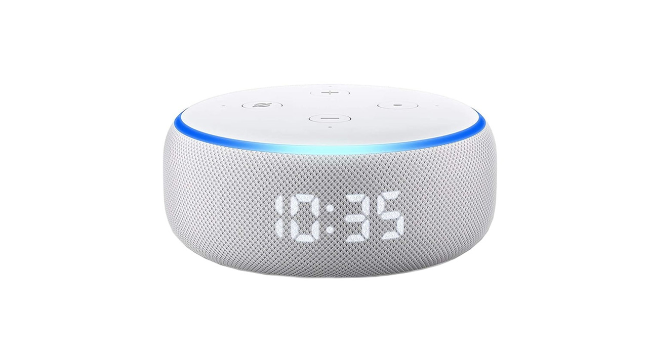 amazon echo dot with clock