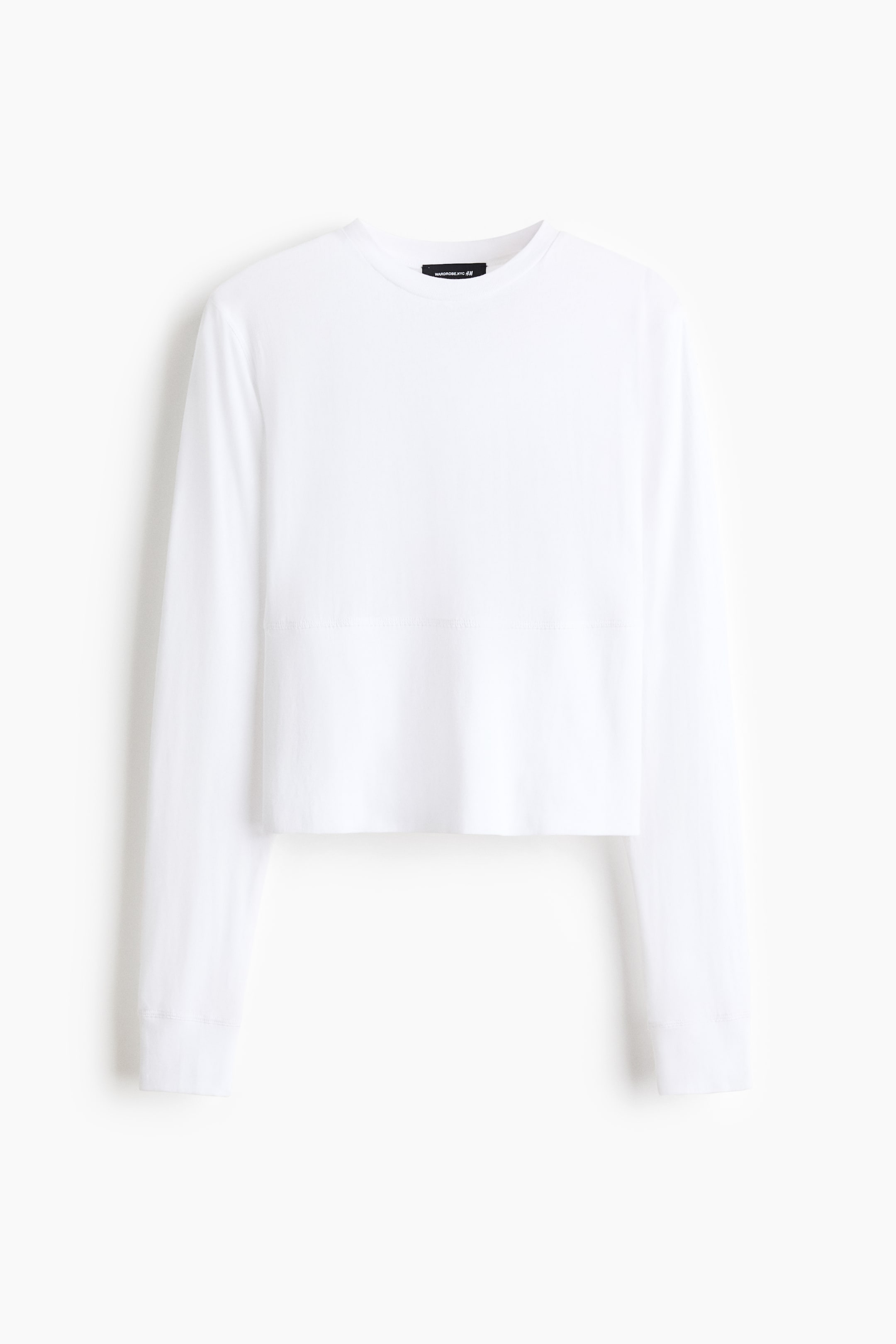 Long-Sleeved Cotton Top