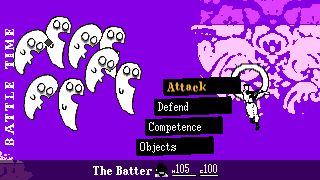 The Batter fights ghosts in OFF