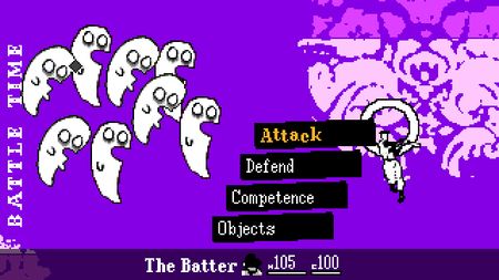 The Batter fights ghosts in OFF
