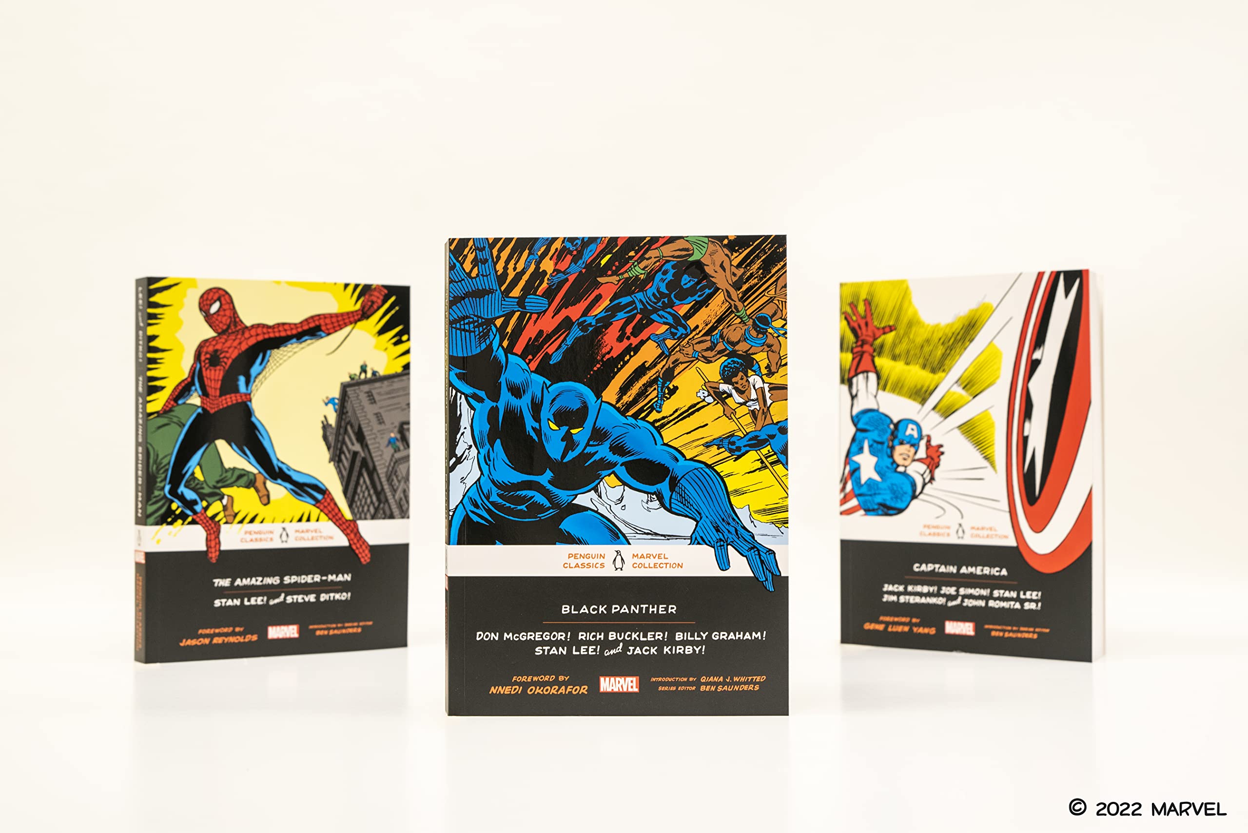 The Marvel x Penguin books