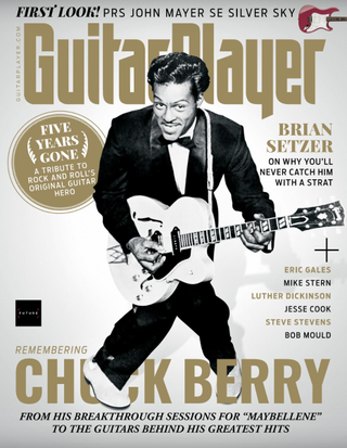 The cover of Guitar Player's March 2022 issue