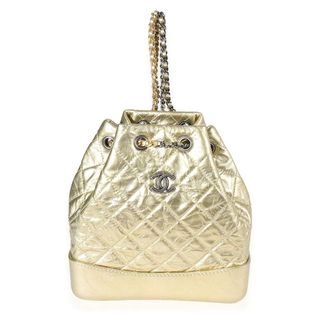 Chanel gold gabrielle bag