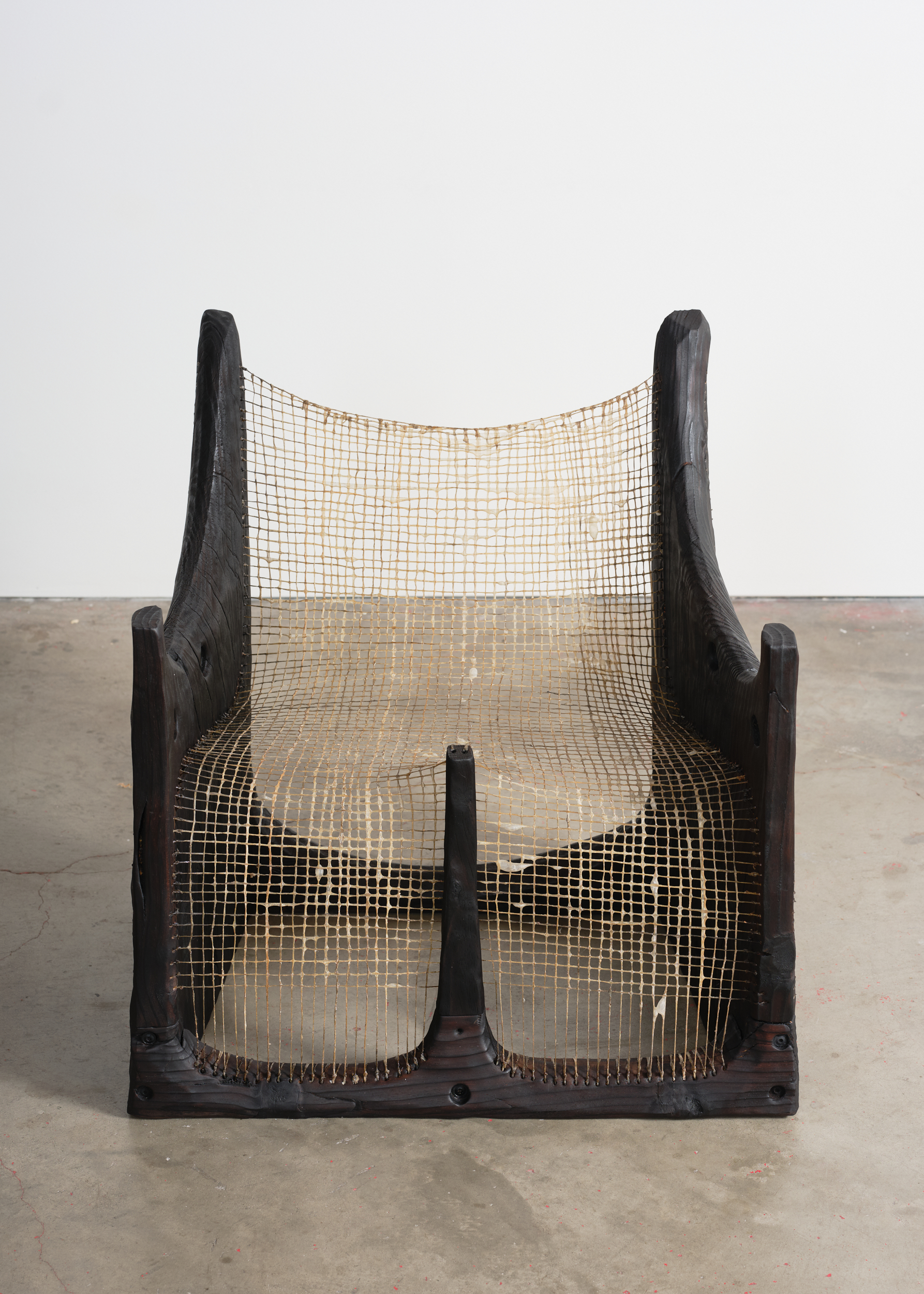 furniture made from wood salvaged from the LA wildfires