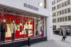 A Burberry boutique in London