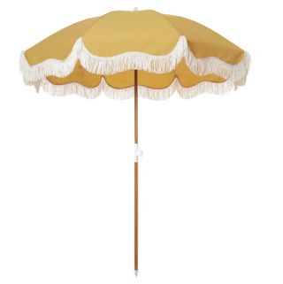A backyard parasol