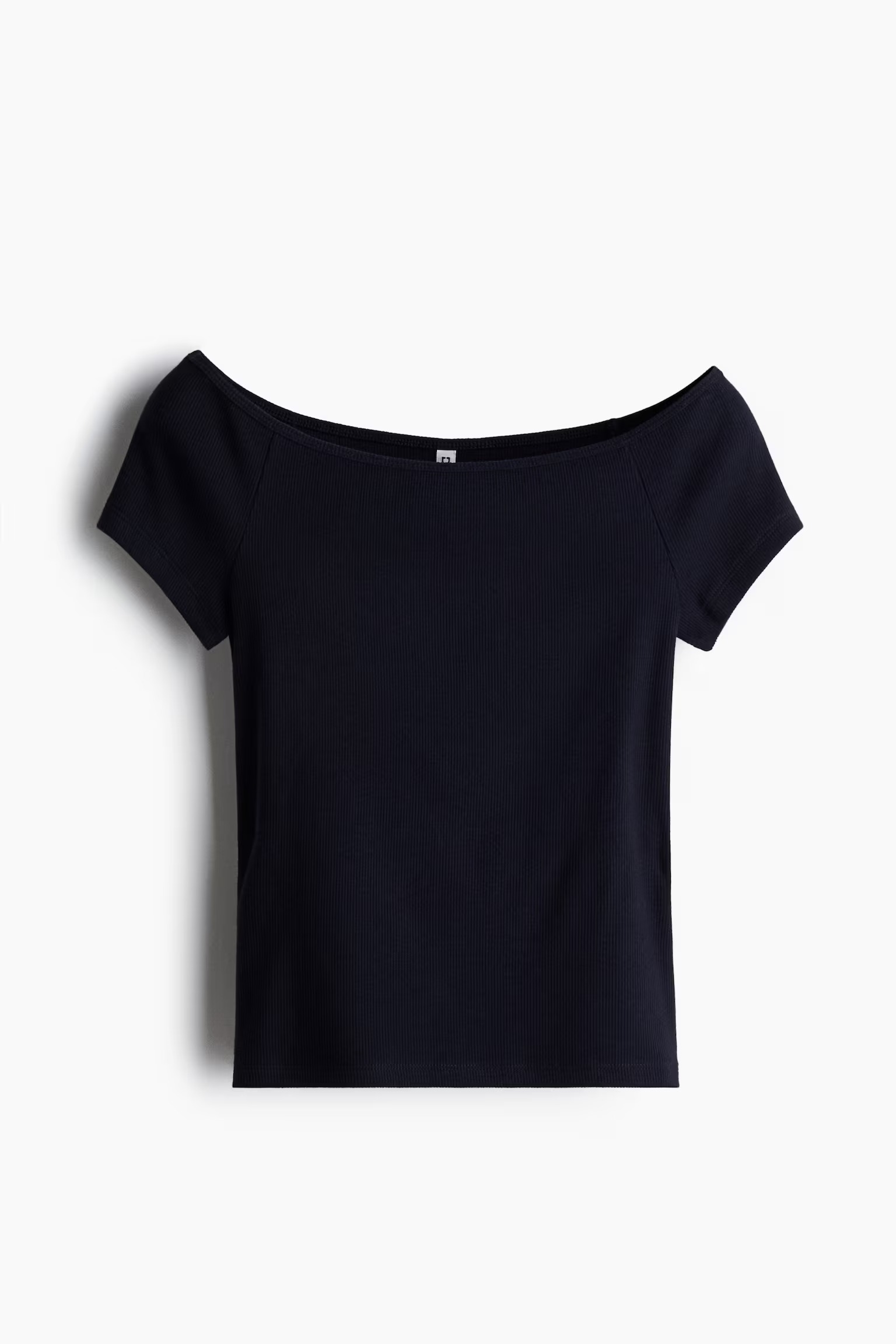 H&M, Ribbed Off-The-Shoulder Top