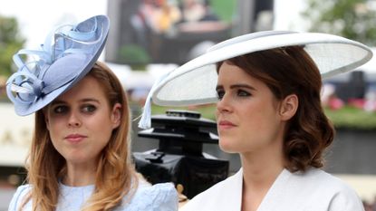 Princess Beatrice and Princess Eugenie attend Royal Ascot