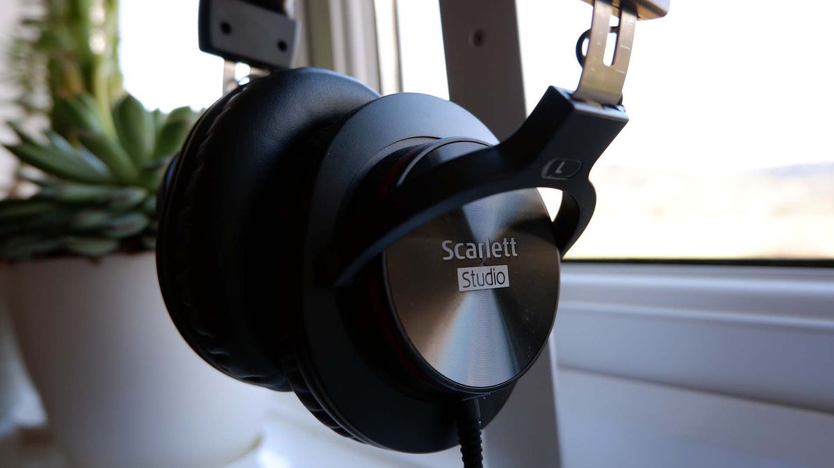 Focusrite Scarlett 2i2 Studio bundle picture on a windowsill