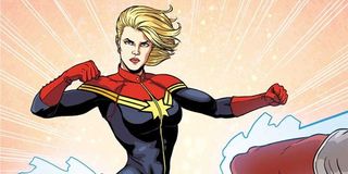 Carol Danvers as Captain Marvel in comics