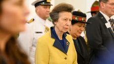 Princess Anne stuns in yellow coat that has spring written all over it 