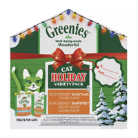 Greenies Holiday Chicken Flavor Variety Pack Cat Treats