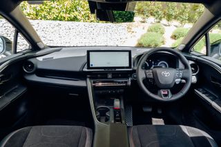 Toyota C-HR plug-in hybrid dashboard