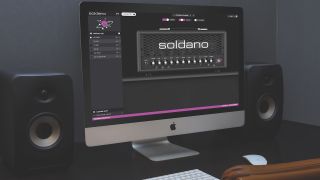Soldano Editor software running on an iMac