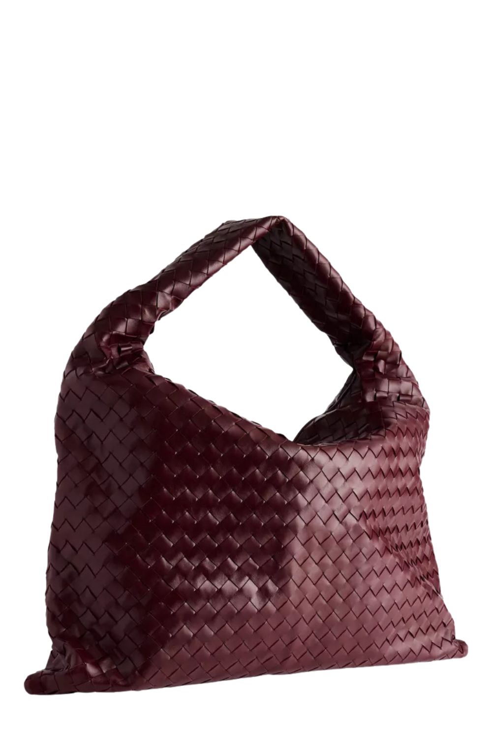 Bottega Veneta Hop Large Leather Shoulder Bag