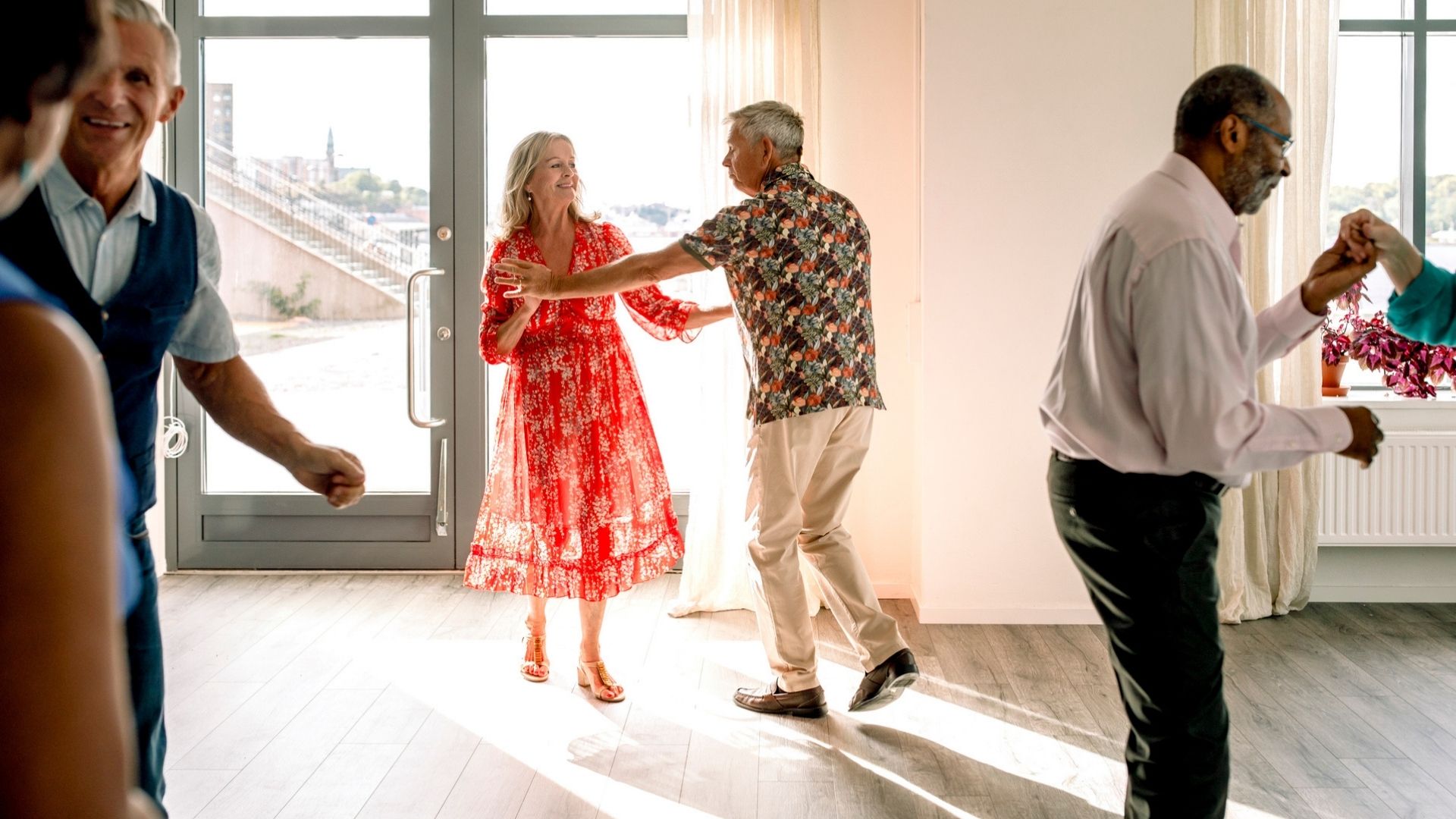 Couples dancing