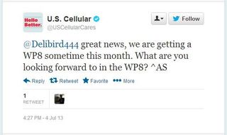 U.S. Cellular Tweet