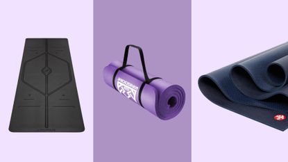 A selection of yoga mats, highlighting the key varieties and points to consider when learning how to choose a yoga mat