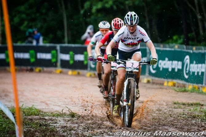 Alexandra Engen (Ghost Factory Racing) out front