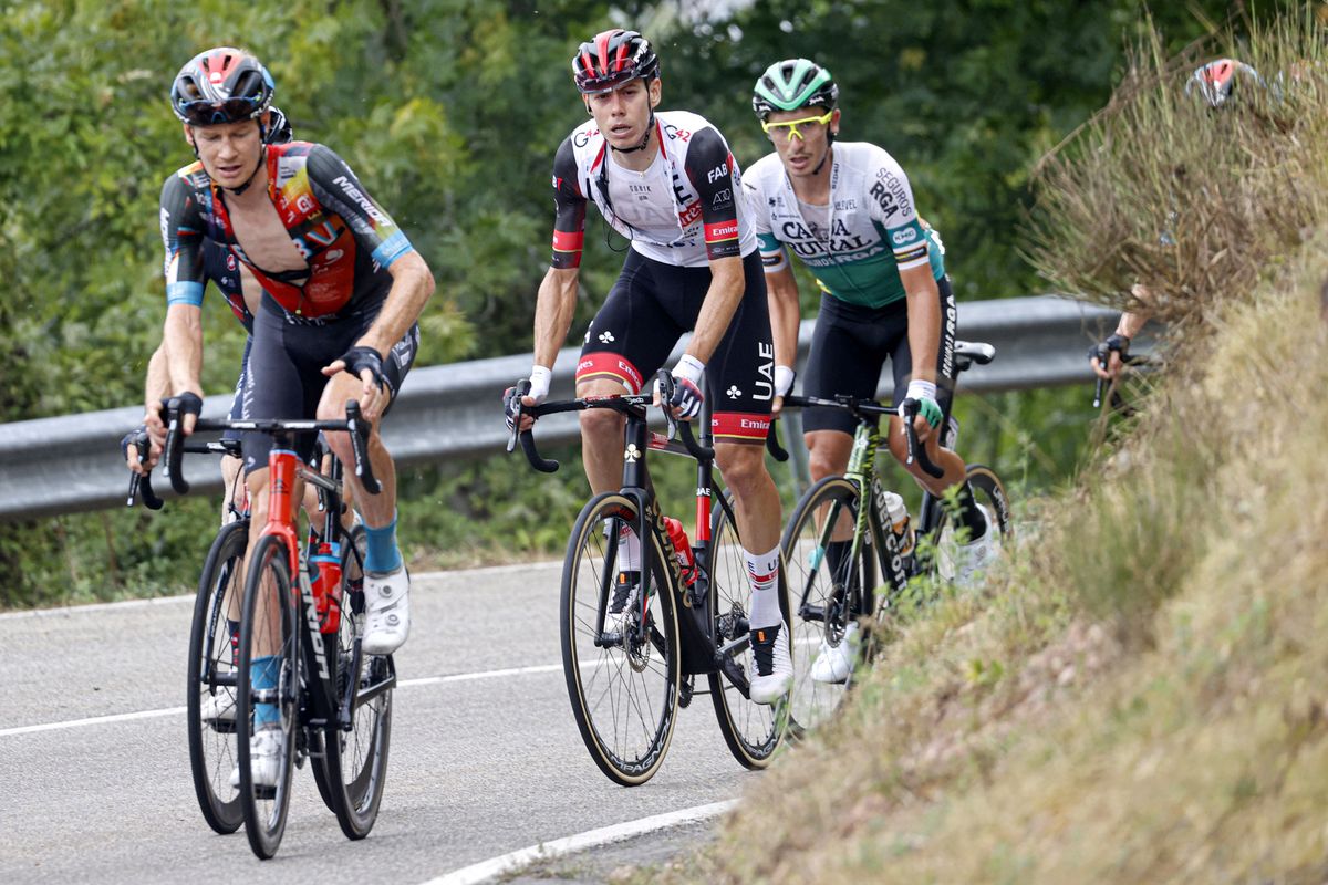 Vuelta Espana 2021 - 76th Edition - 18th stage Salas - Altu d&acirc;El Gamoniteiru 162,6 km - 02/09/2021 - David De La Cruz (ESP - UAE Team Emirates) - photo Luis Angel Gomez/BettiniPhoto&Acirc;&copy;2021