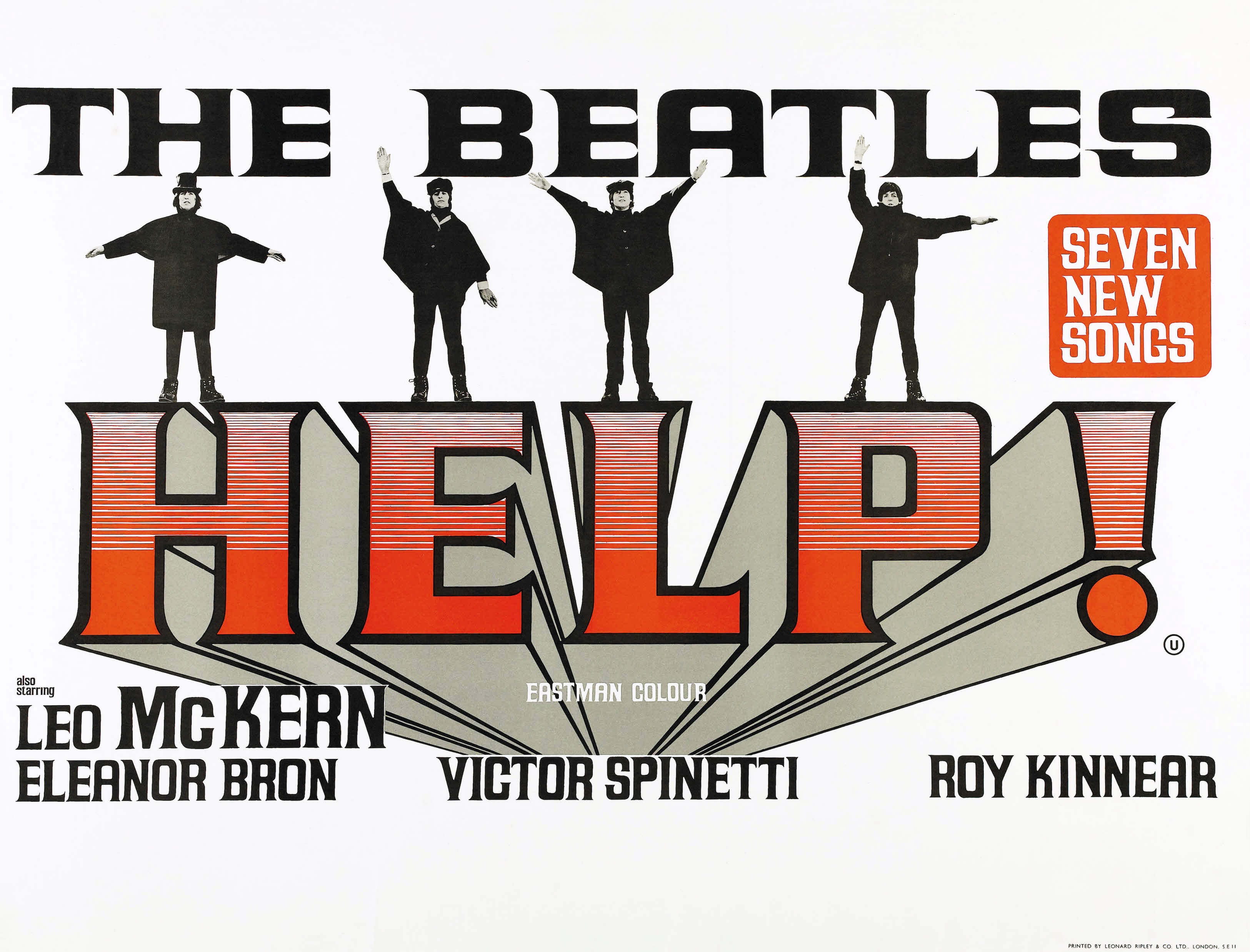 The Beatles in Austria for the making of the Help! movie