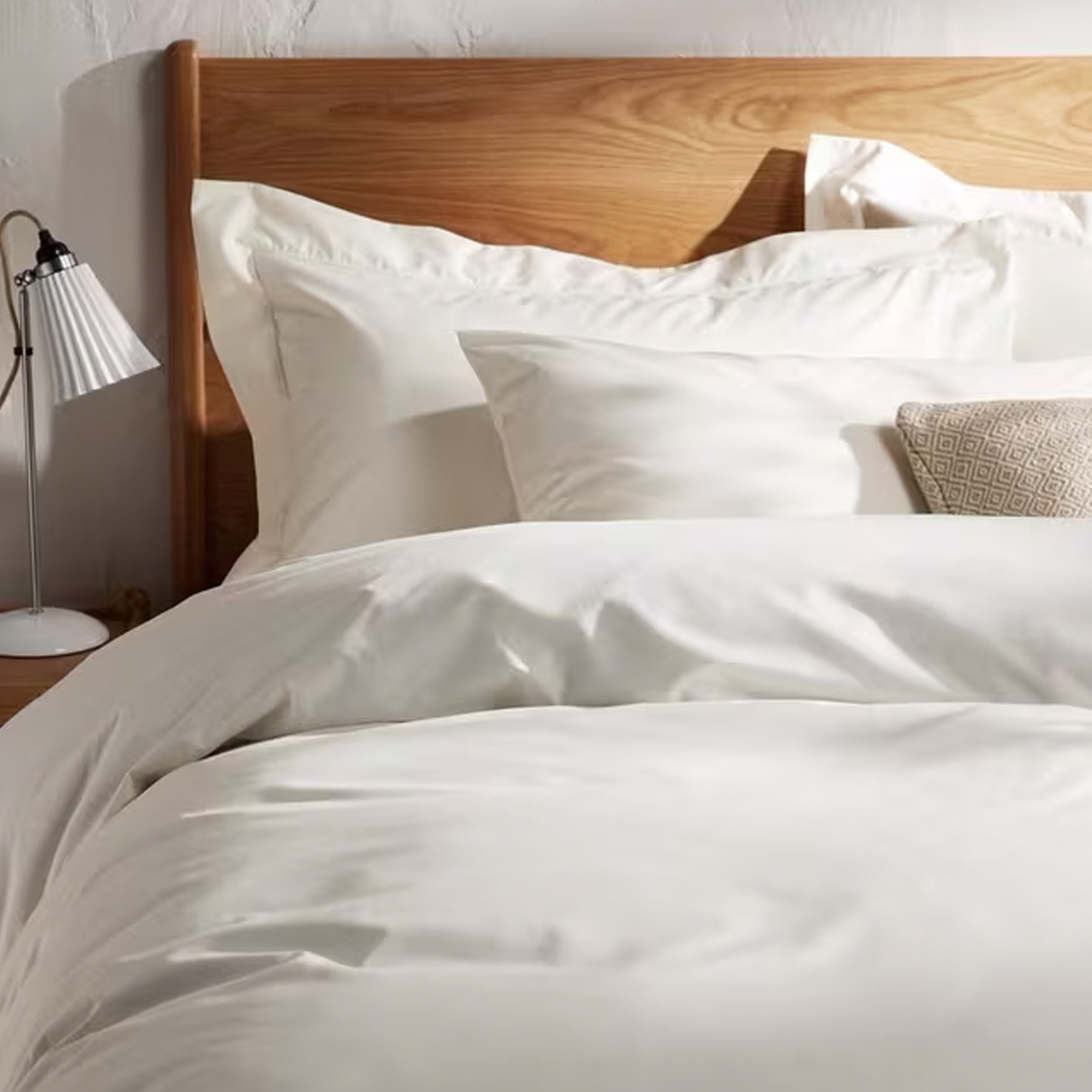 John Lewis Crisp & Fresh Egyptian Cotton Percale 200 Thread Count Bedding