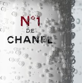 N°1 de Chanel skincare in white bottle