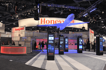Prysm Enhances Honeywell Aerospace Booth