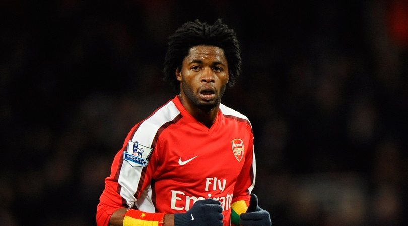 Alex Song is best remembered in England for his time at Arsenal