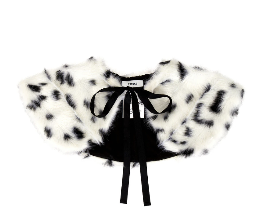 Aknvas, Faux Fur Long Haired Shoulder Collar