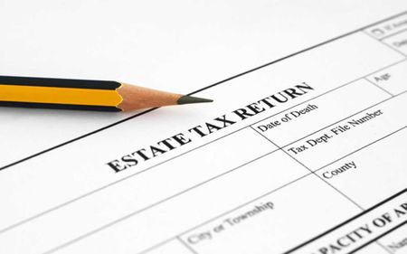 picture of estate tax form