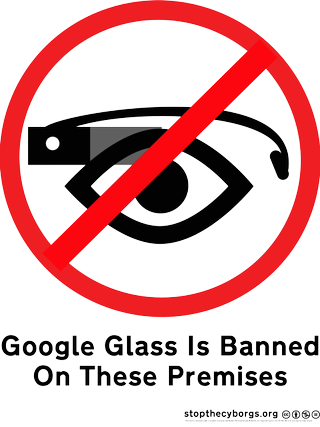 Google Glass Banned!