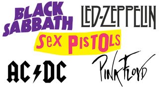 1970s band logos