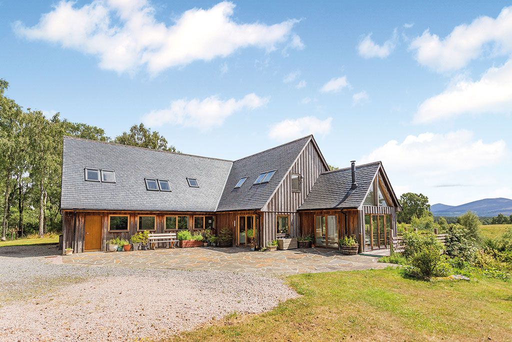 Properties for sale in or near national parks: Drumuillie Lodge, Drumuillie, Boat of Garten, Inverness-Shire