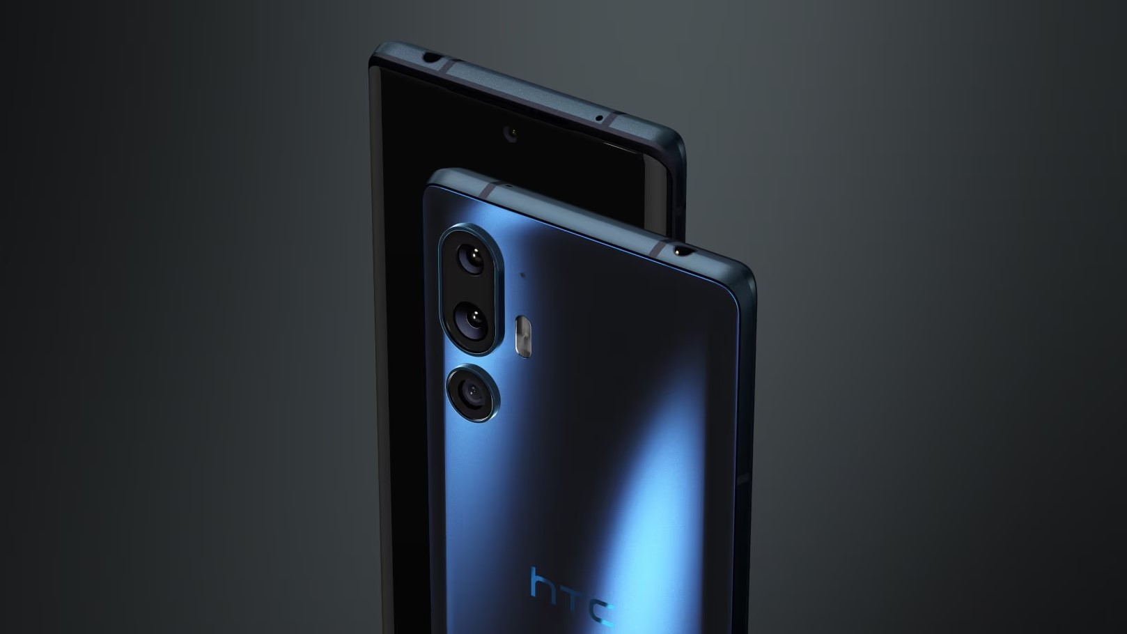 The HTC U24 Pro in Space Navy.