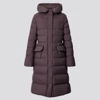 WOMEN +J ULTRA LIGHT DOWN HOODED COAT, £109.90