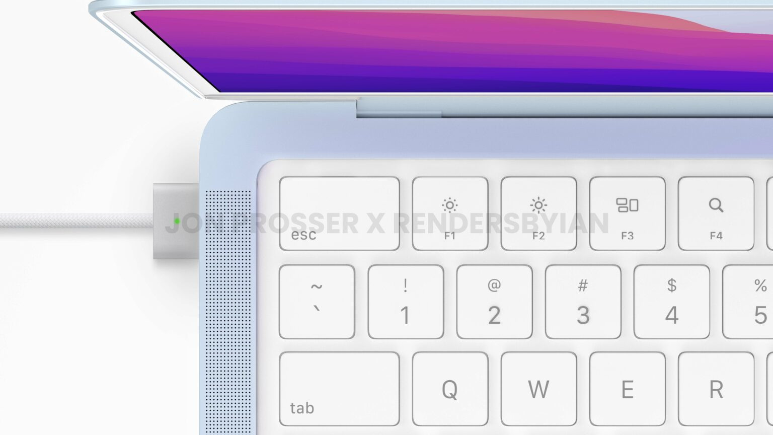 MacBook Air Mock-up Renders