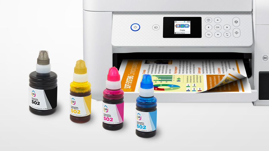 Choosing between ink tank vs. laser printers for your home office
