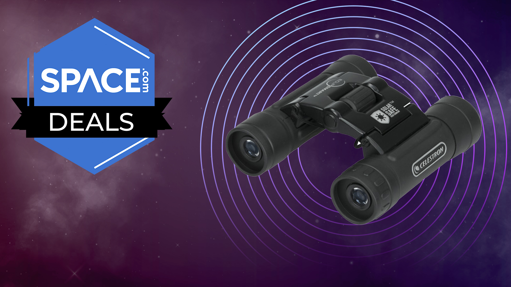 Our best binoculars for viewing the sun safely have a dazzling 58% off – grab a pair now in time for March's partial solar eclipse