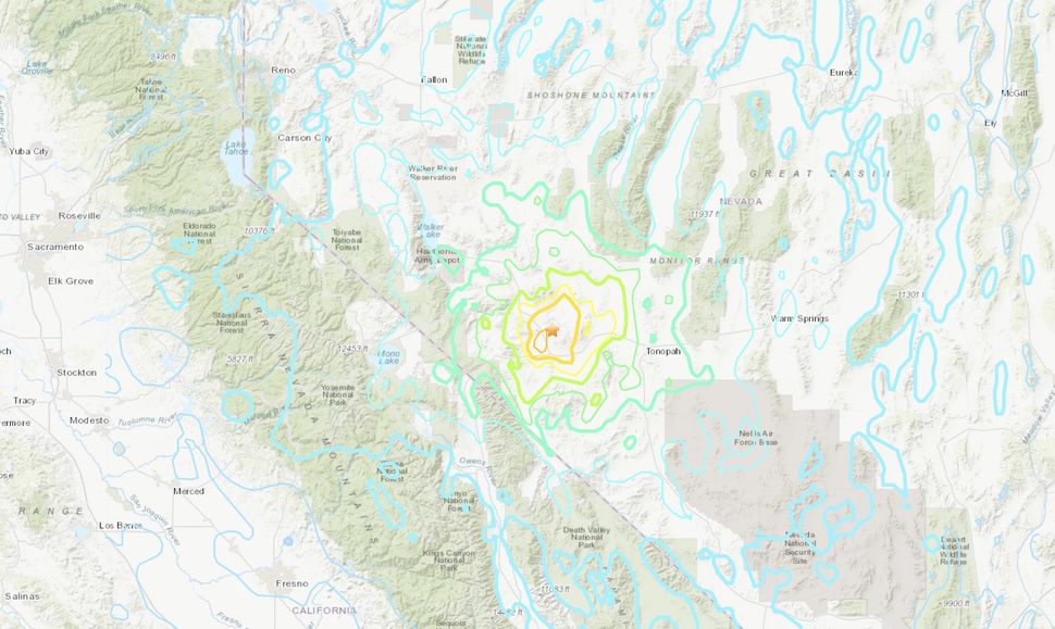 Magnitude-6.5 earthquake in Nevada has a long history of temblors