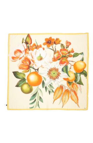 Orangerie Cotton & Silk Square Scarf