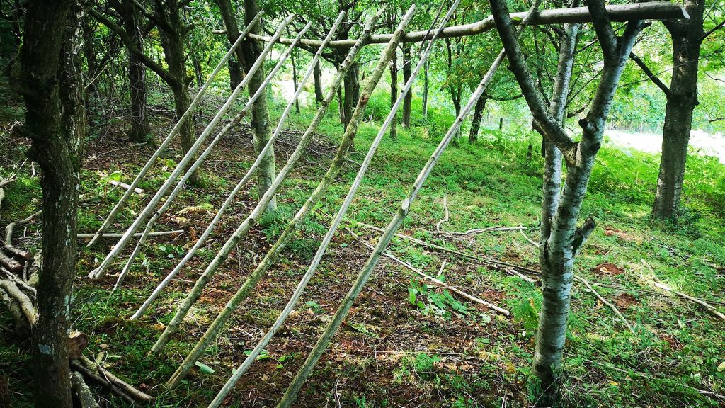 How to build a natural shelter Advnture