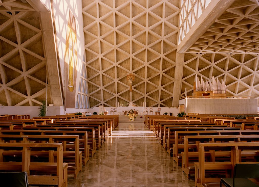 brutalist church
