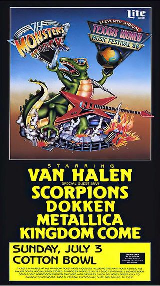 Monsters Of Rock poster