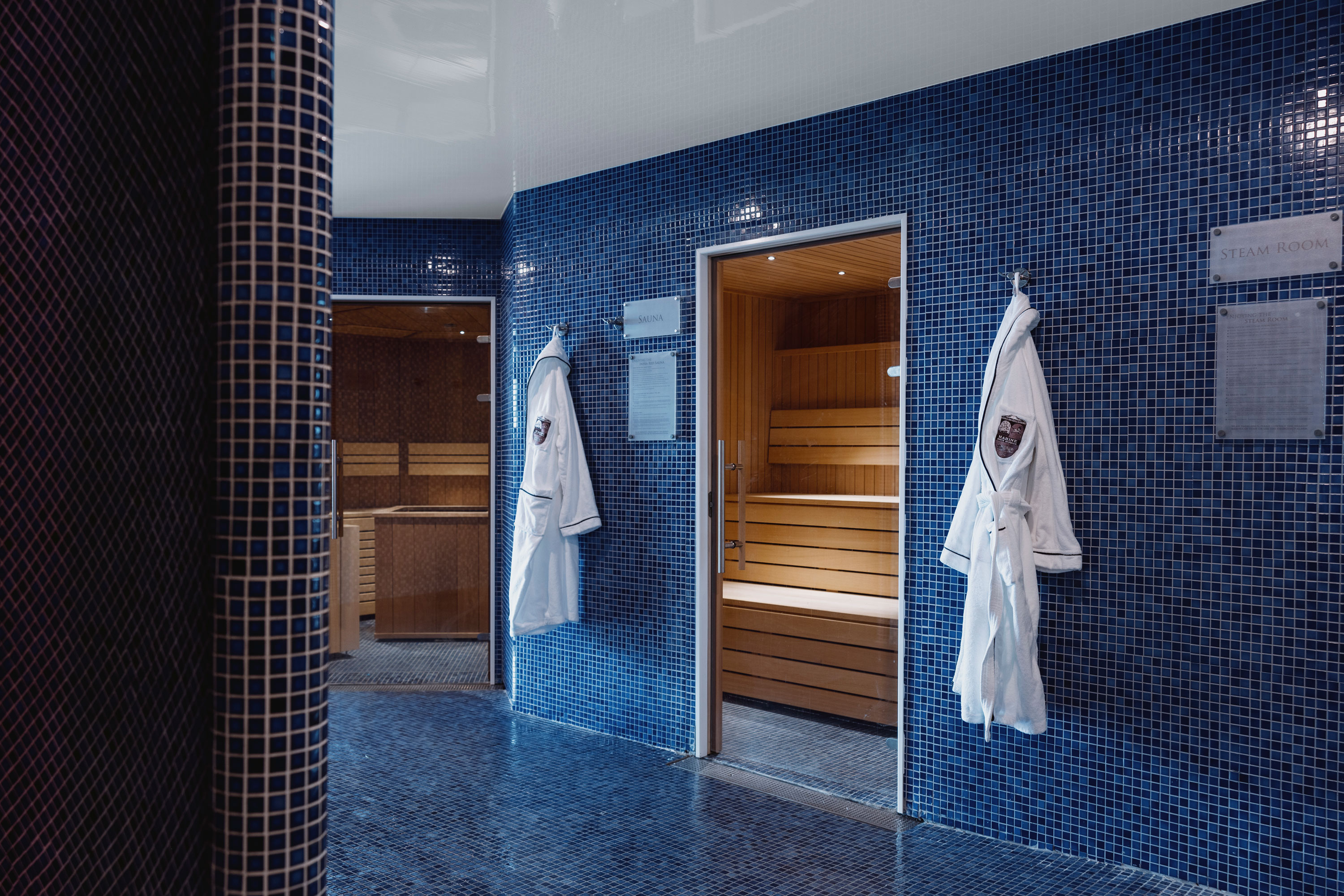 The spa at the Marine