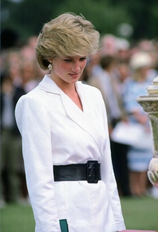 Diana, Princess of Wales at Cartier International Polo