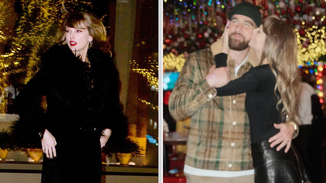 Taylor Swift and Travis Kelce